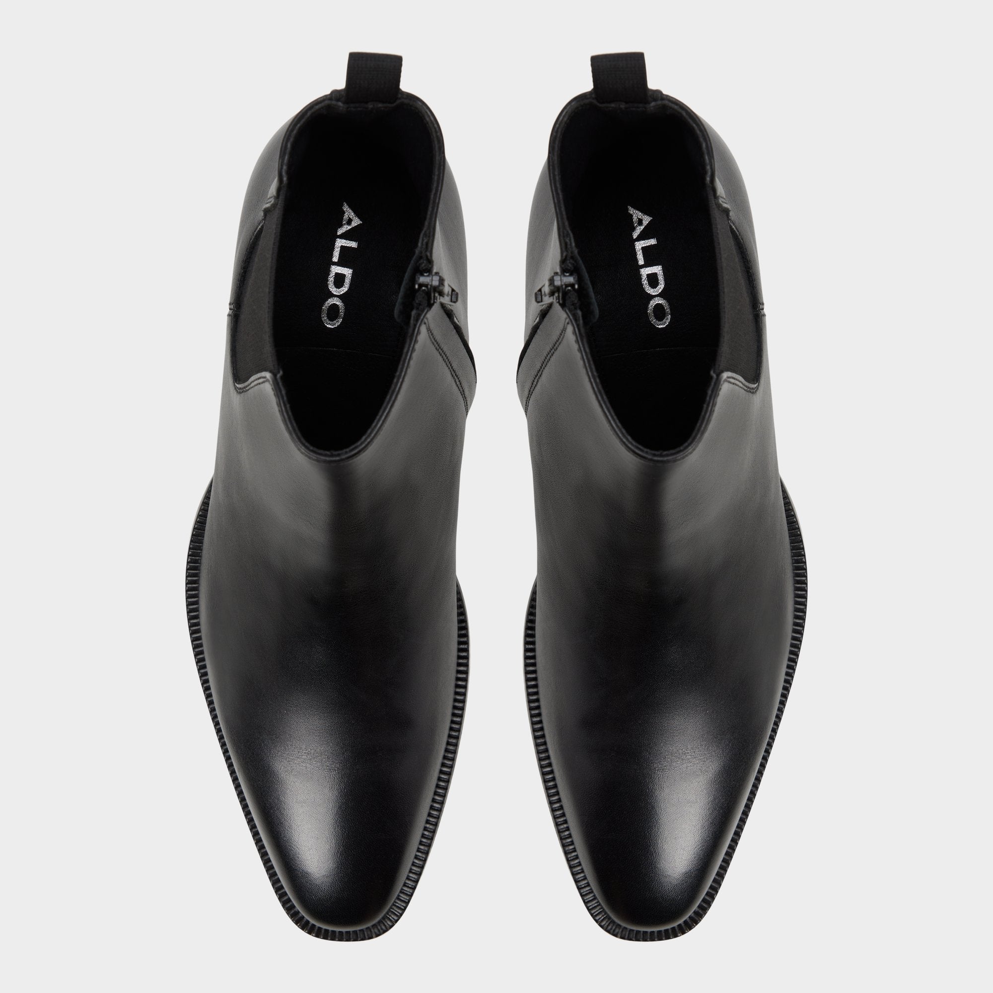 Jako in Black - Chelsea boot Block heel