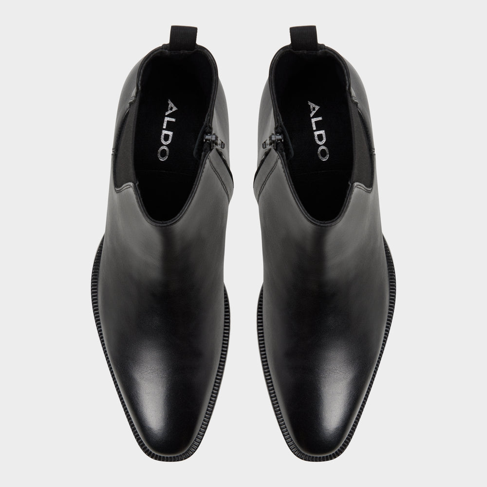 Jako in Black - Chelsea boot Block heel