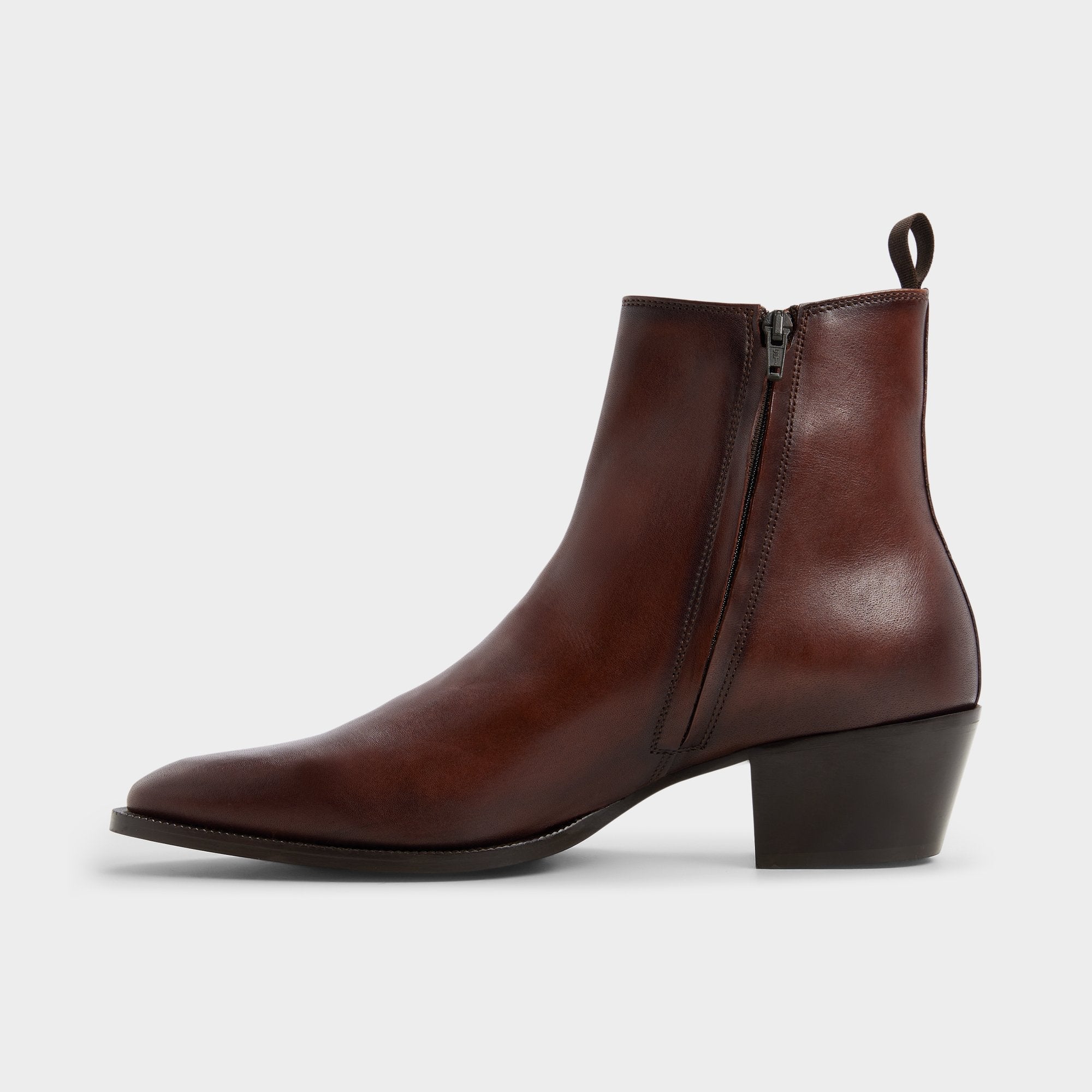 Block heel Jako in Brown - Chelsea boot