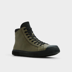Esttanqueiro in Olive - Lace-up boot Cup sole