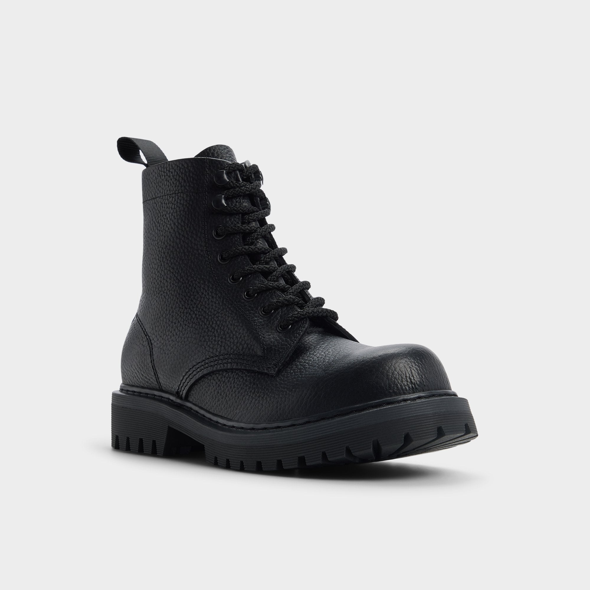 Lug sole Doublezero in Other Black - Combat boot