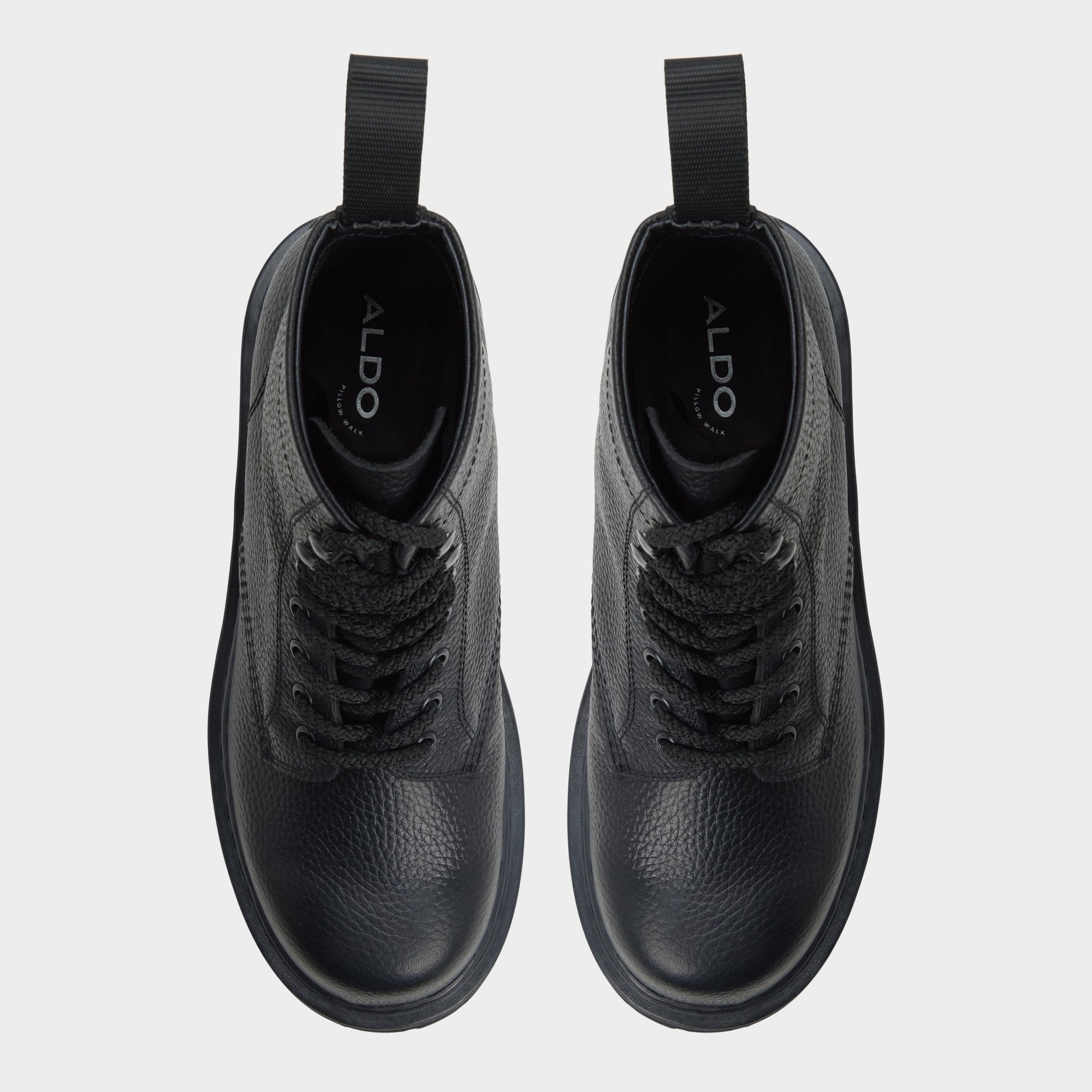 Lug sole Doublezero in Other Black - Combat boot