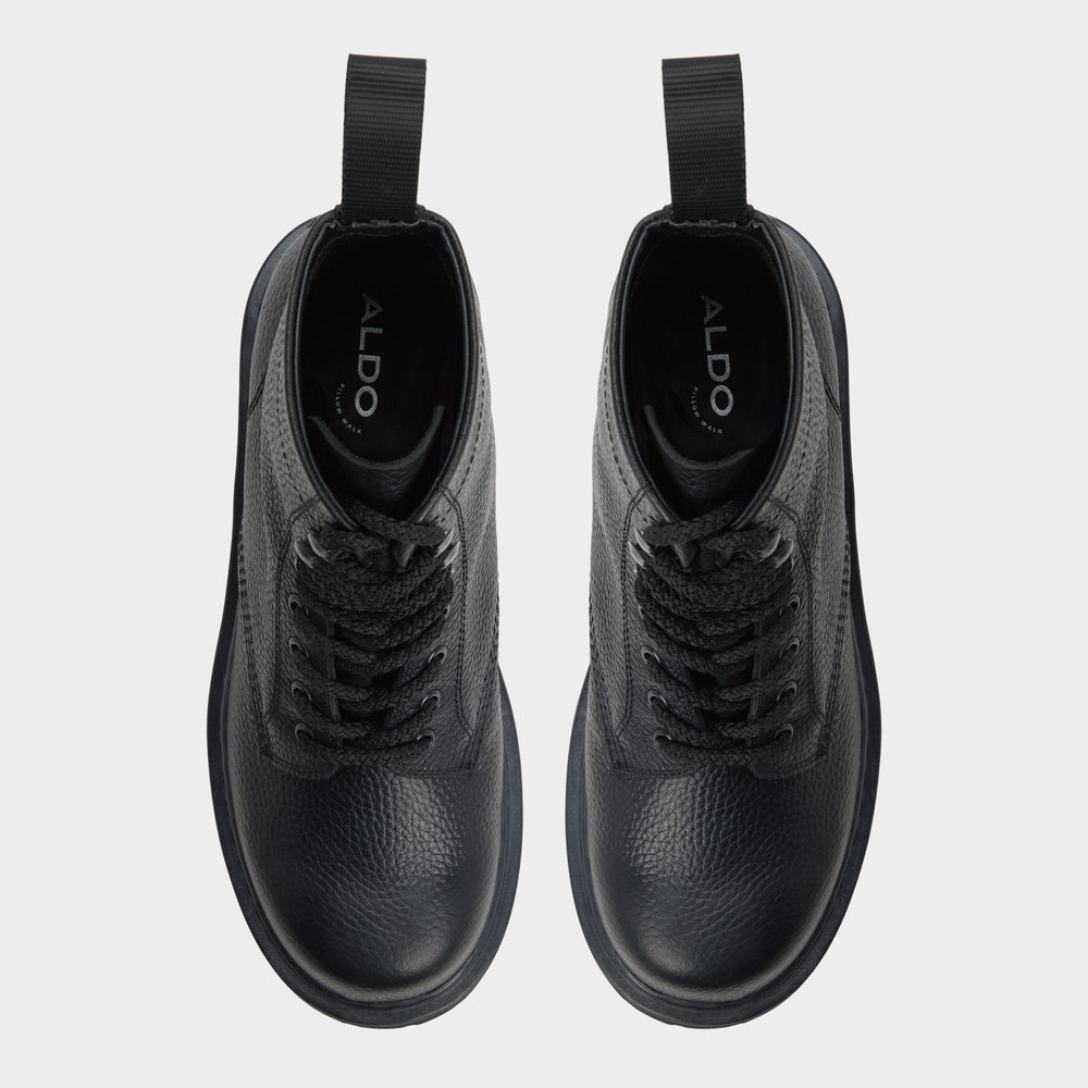 Lug sole Doublezero in Other Black - Combat boot