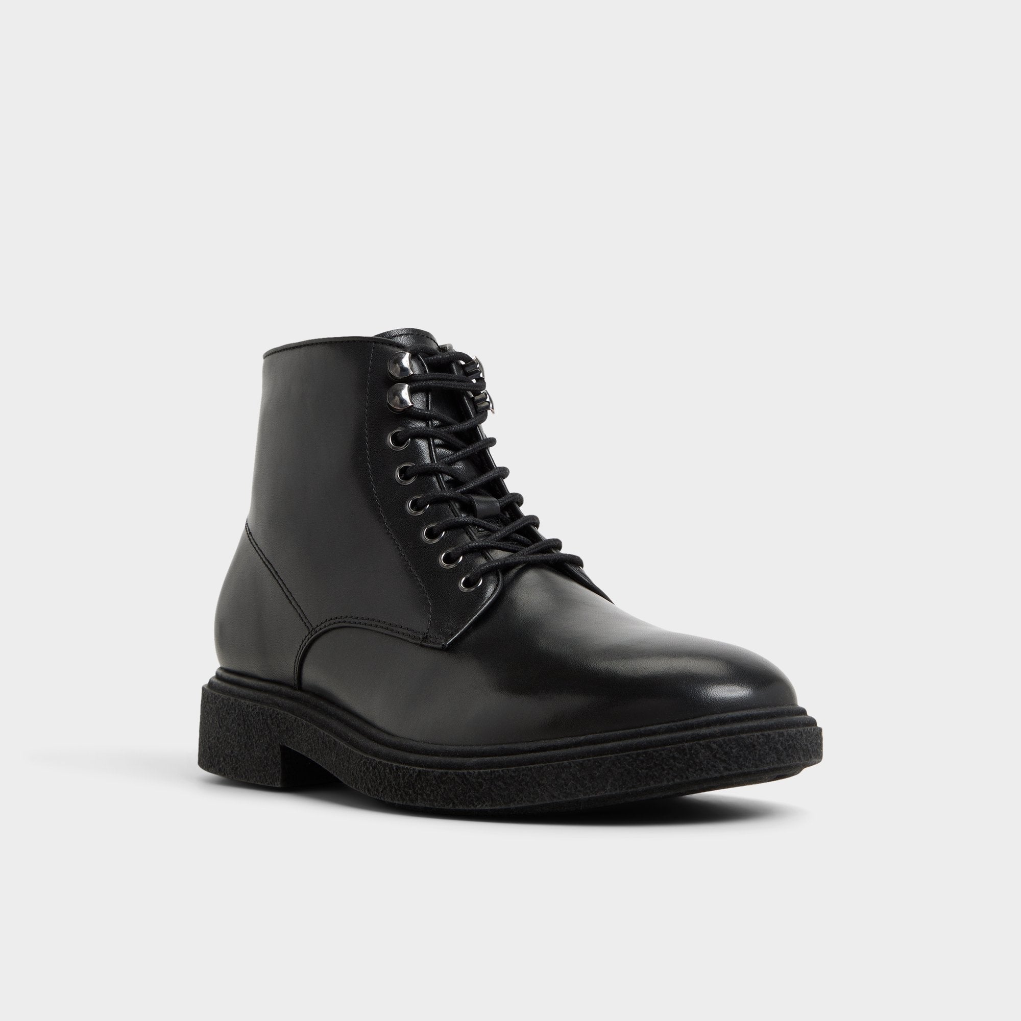 Walton in Black - Lace-up boot