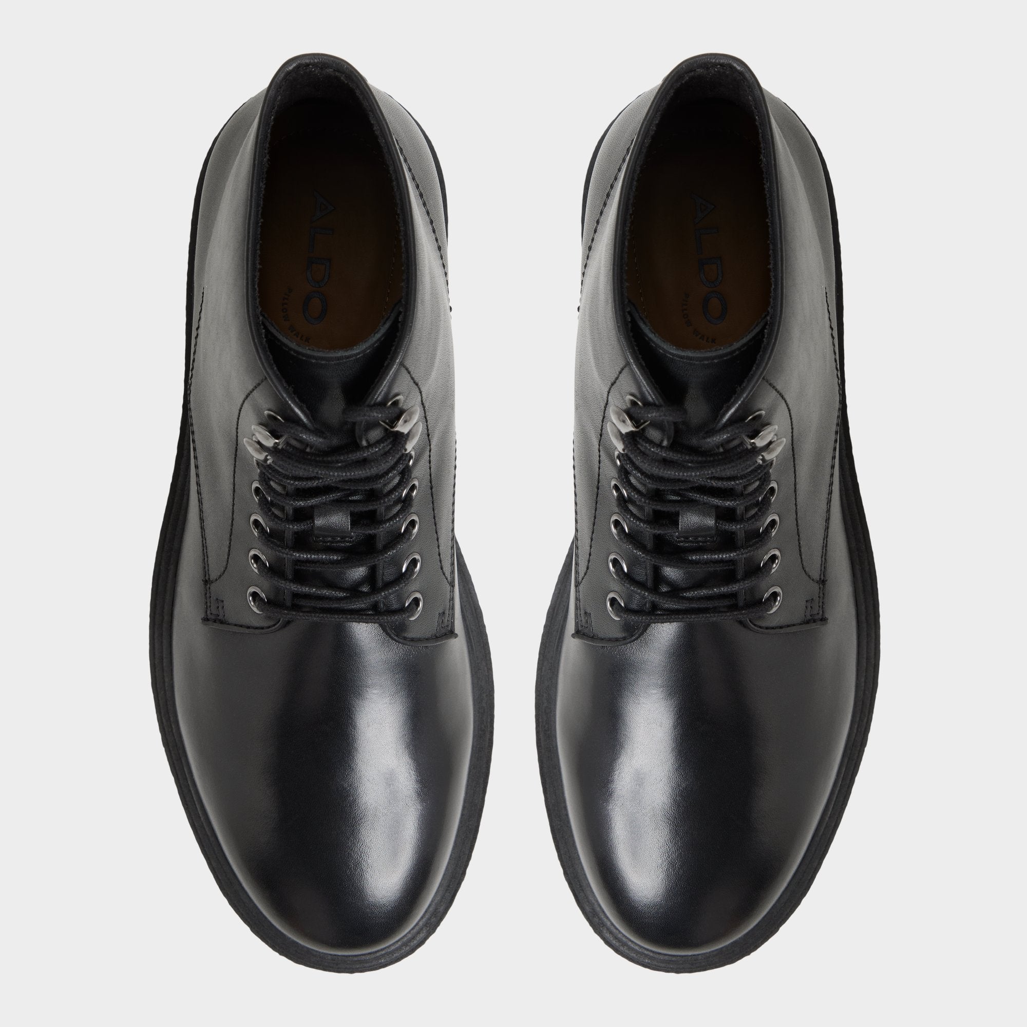 Walton in Black - Lace-up boot