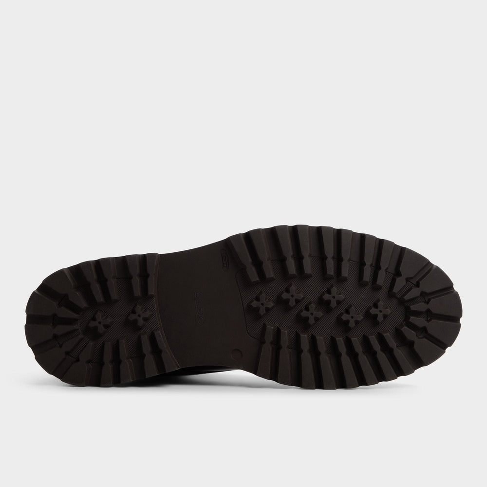 Lug sole Draco in Medium Brown - Combat boot