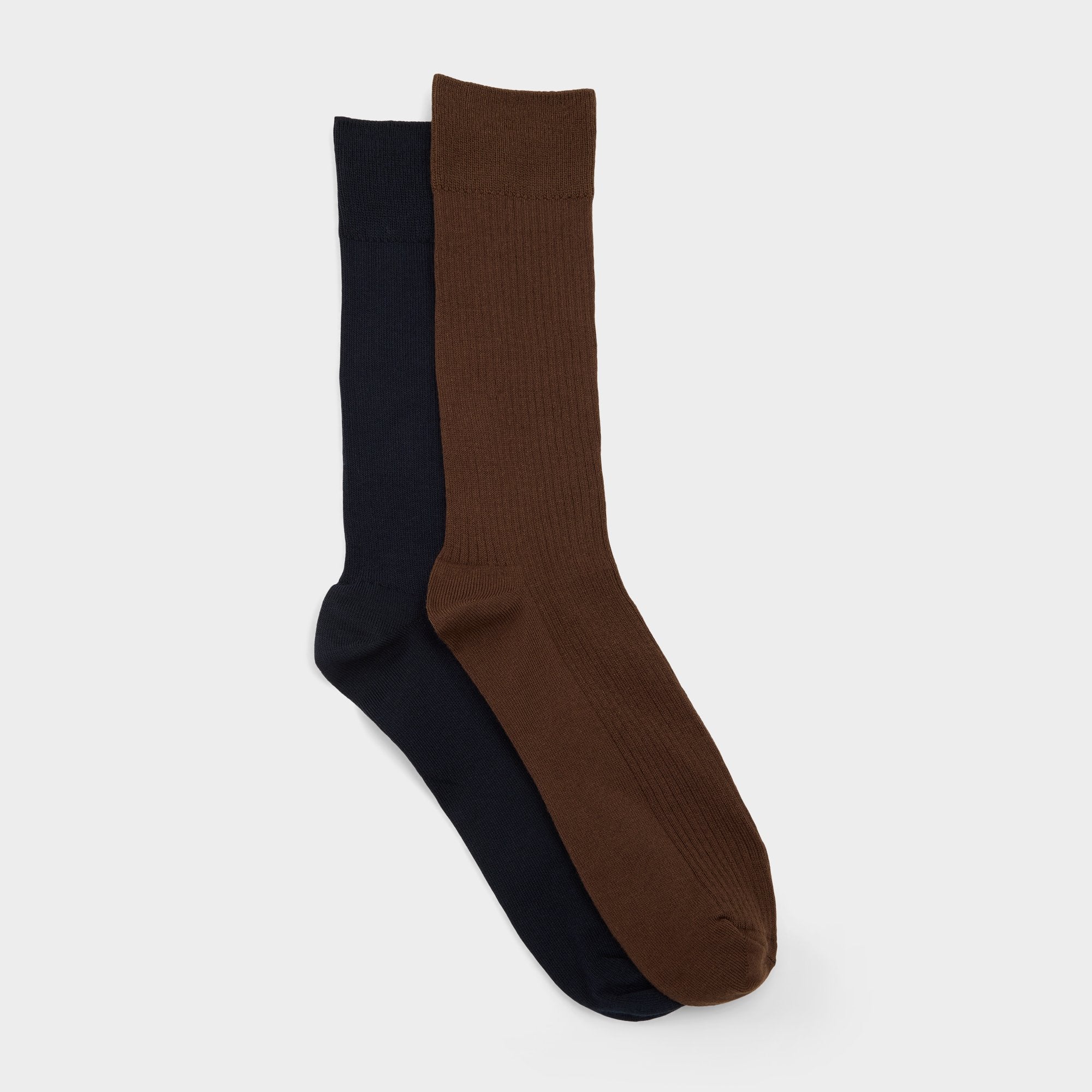 Theory in Brown - Crew socks