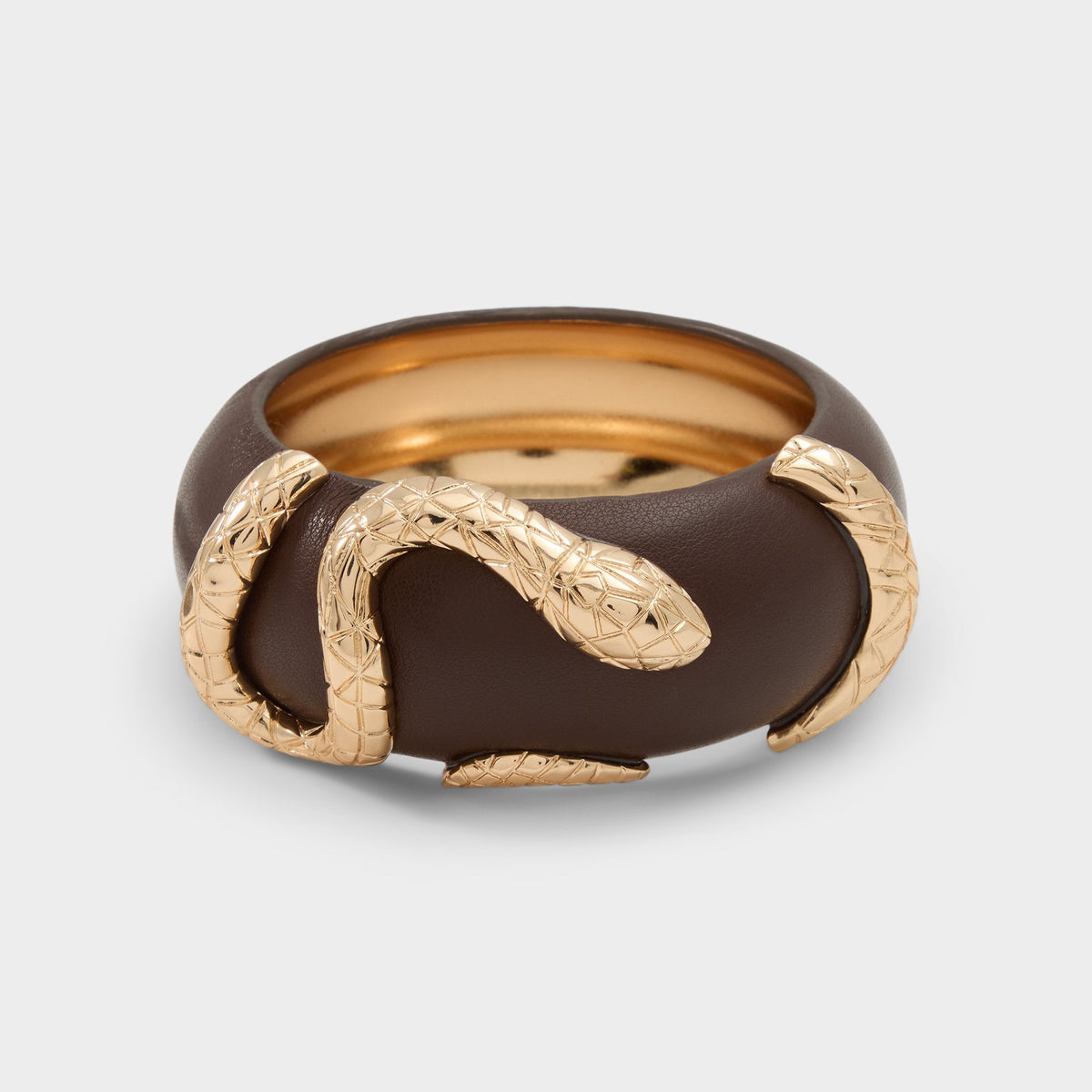 Serpelle in Light Brown - Bangle bracelet