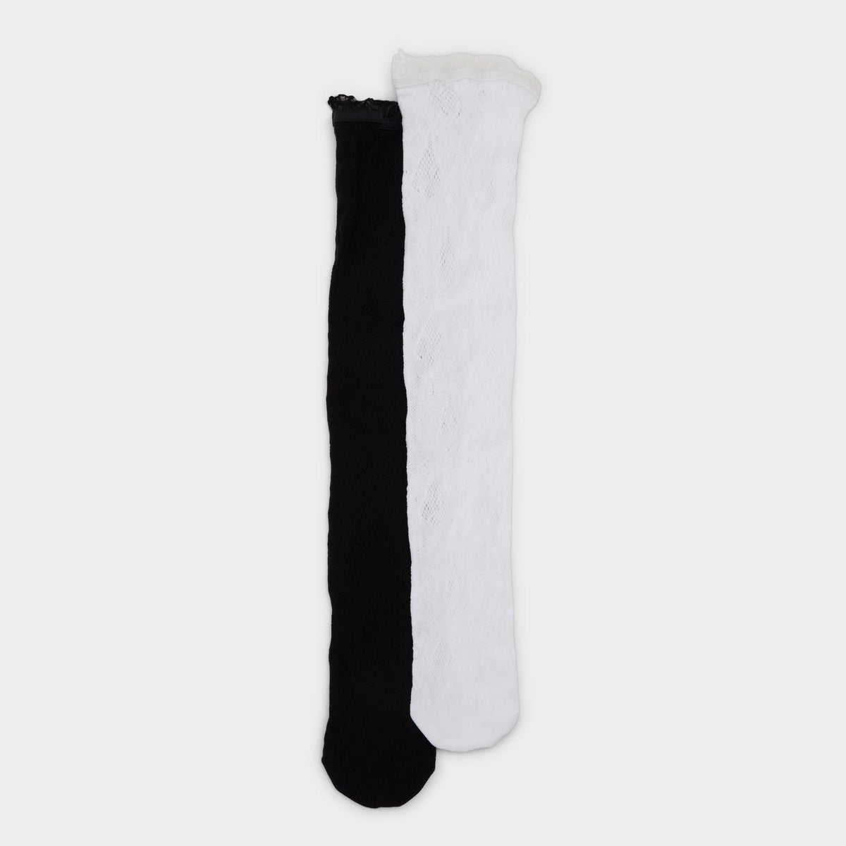 Lacydaze in Black White - Crew socks
