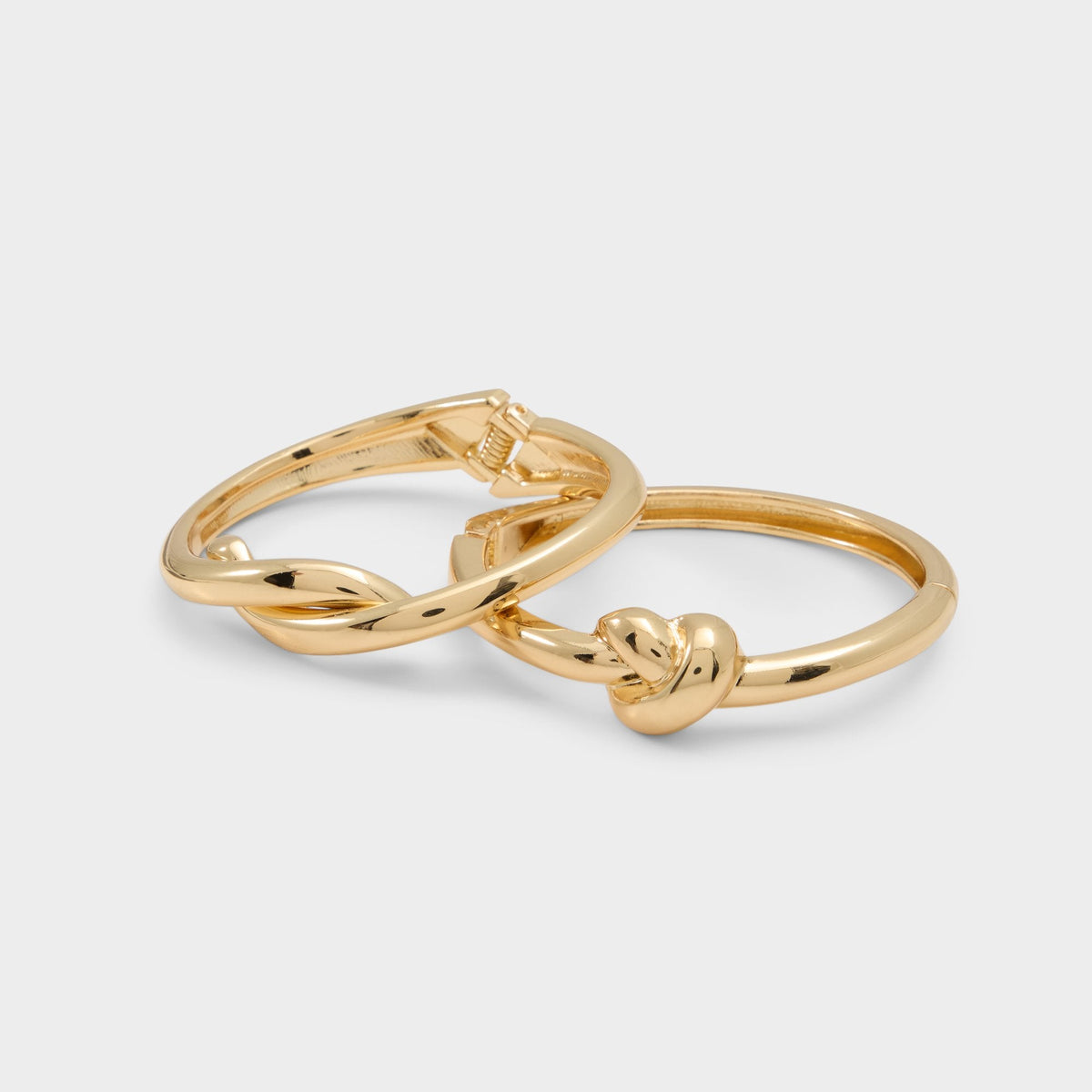 Knotts in Gold - Bangle bracelet