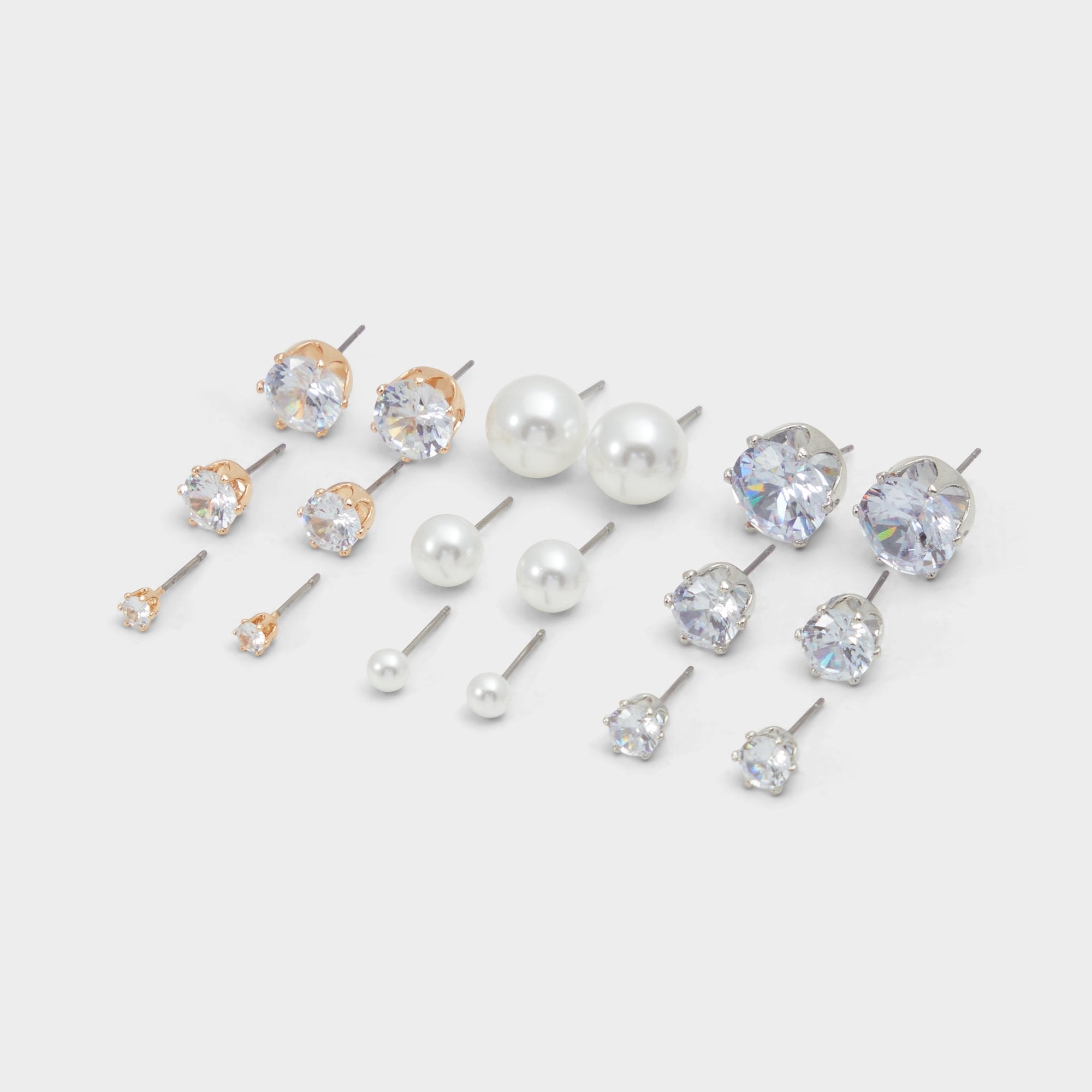 Daniellia Metallic Multi Women's Earrings - Stud earring set