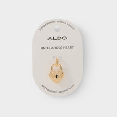 Heartlock in Gold - Jewelry charm