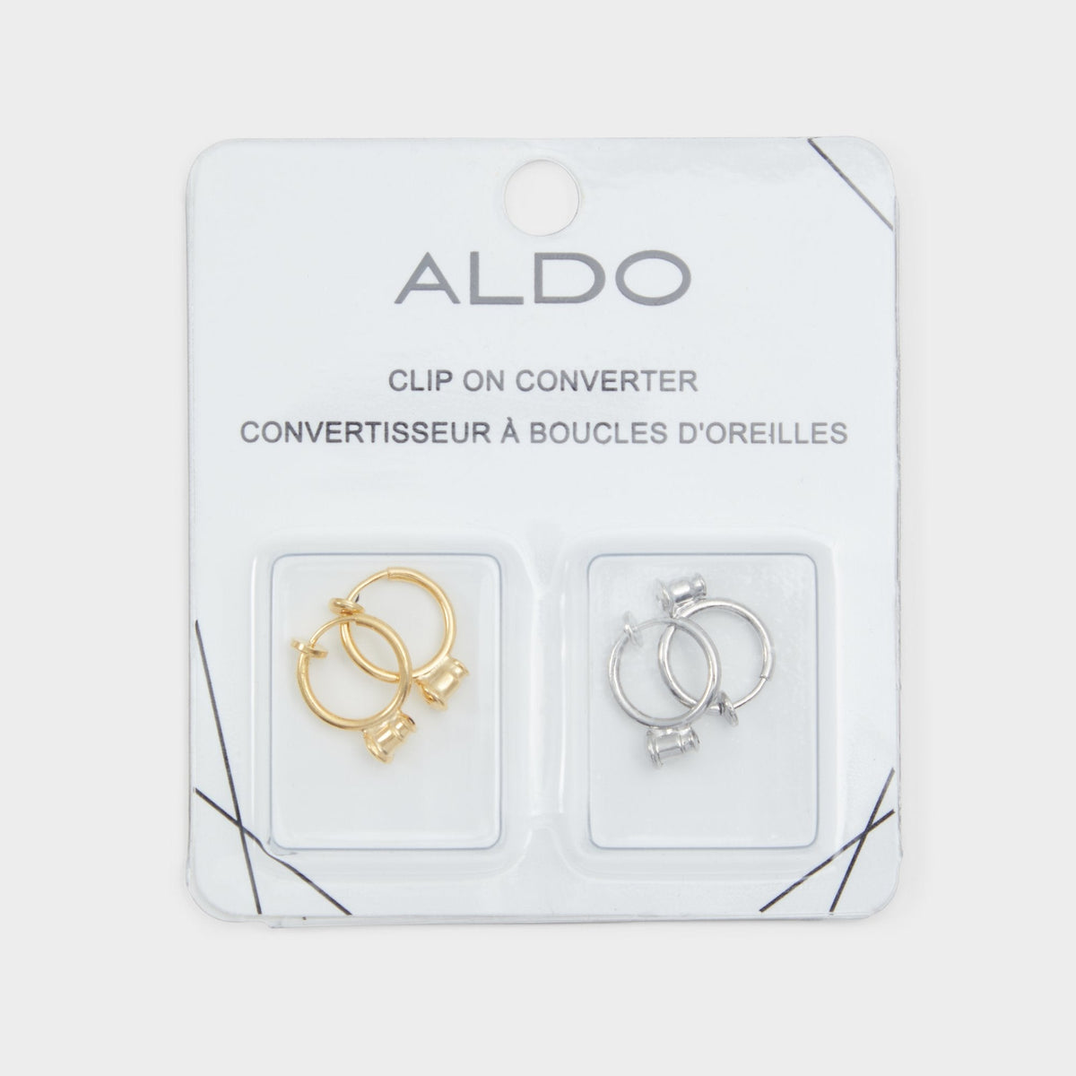 Treade Metallic Multi Women's Earrings - Clip on converter