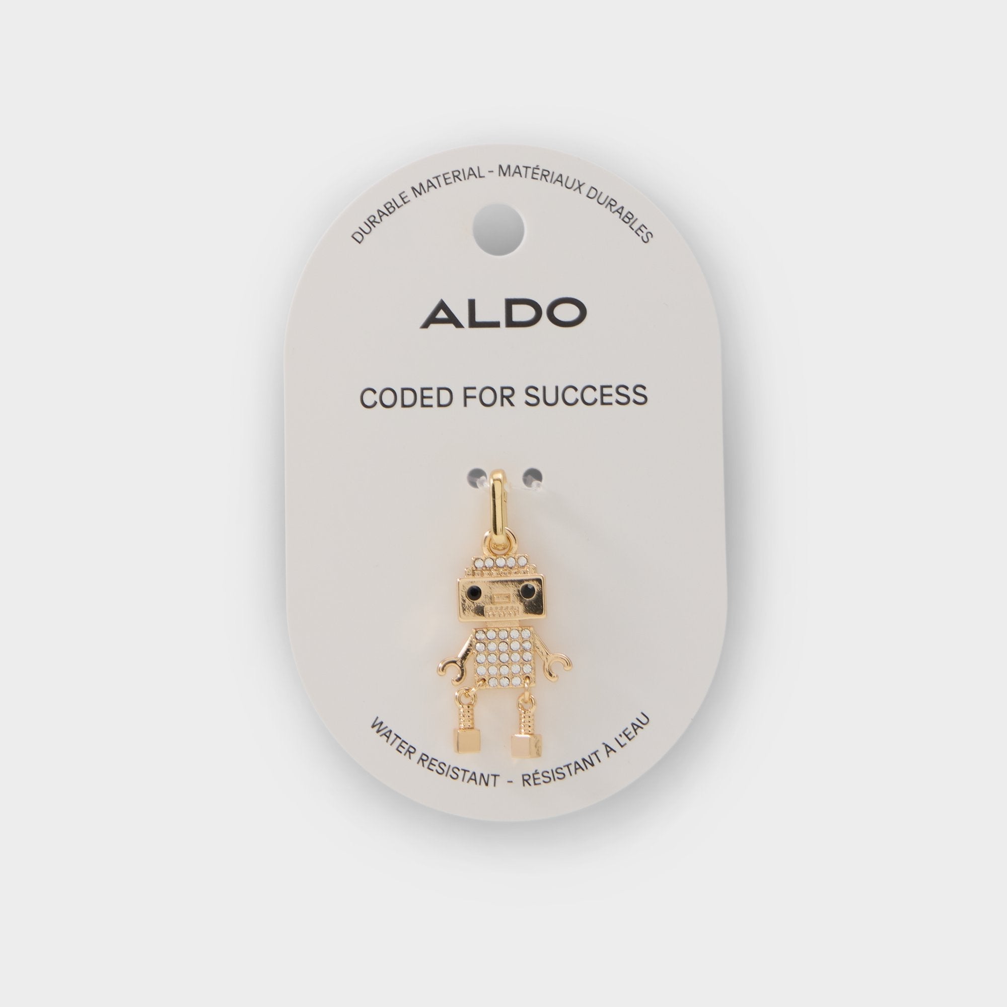Beepboop in Gold Clear Multi - Jewelry charm