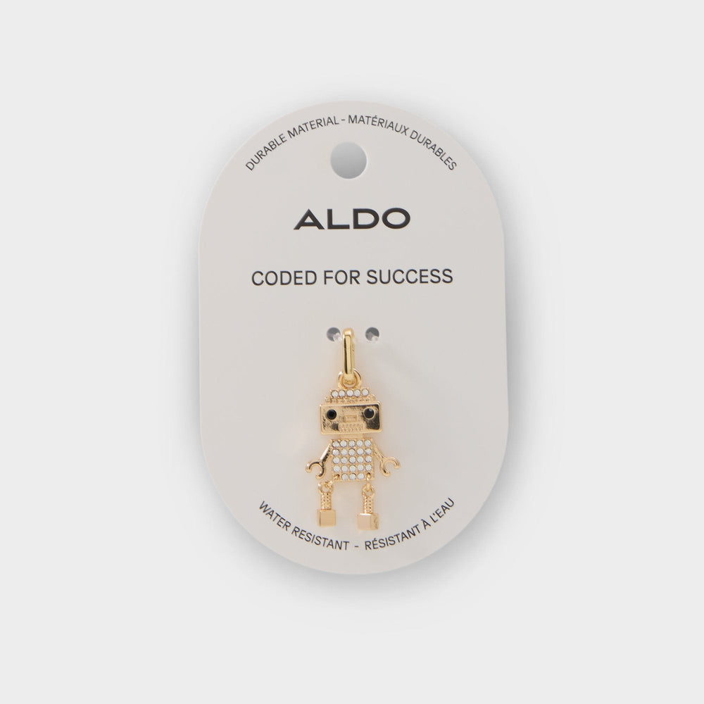 Beepboop in Gold Clear Multi - Jewelry charm