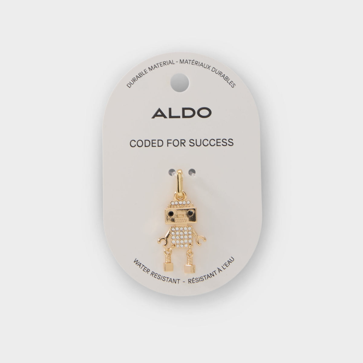 Beepboop in Gold Clear Multi - Jewelry charm