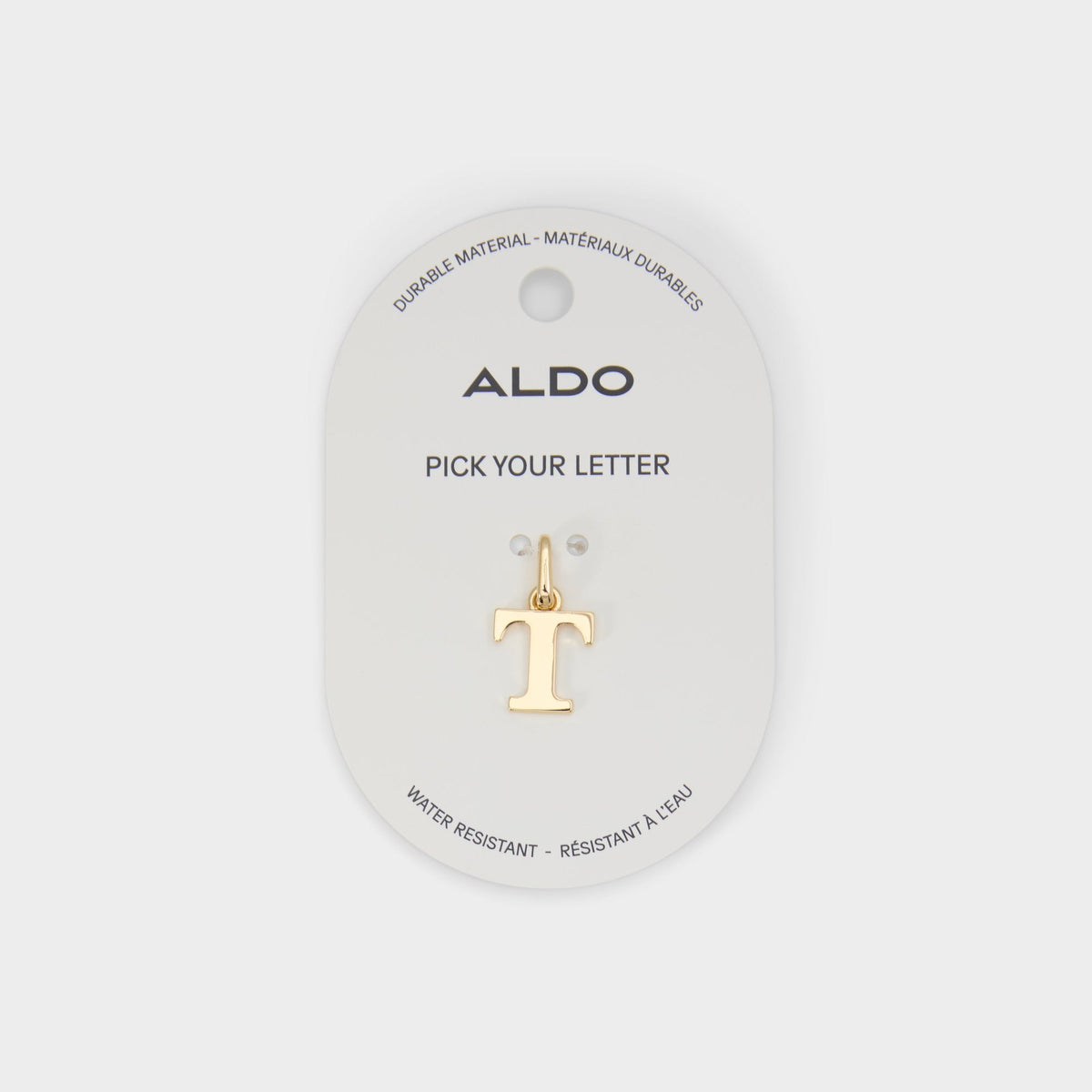 Initials Medium Yellow Women's Jewelry Charms - Jewelry charm