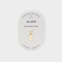 Initials Medium Yellow Women's Jewelry Charms - Jewelry charm