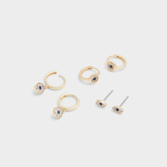 Pelevin Light Blue Women's Earrings - Hoop earrings