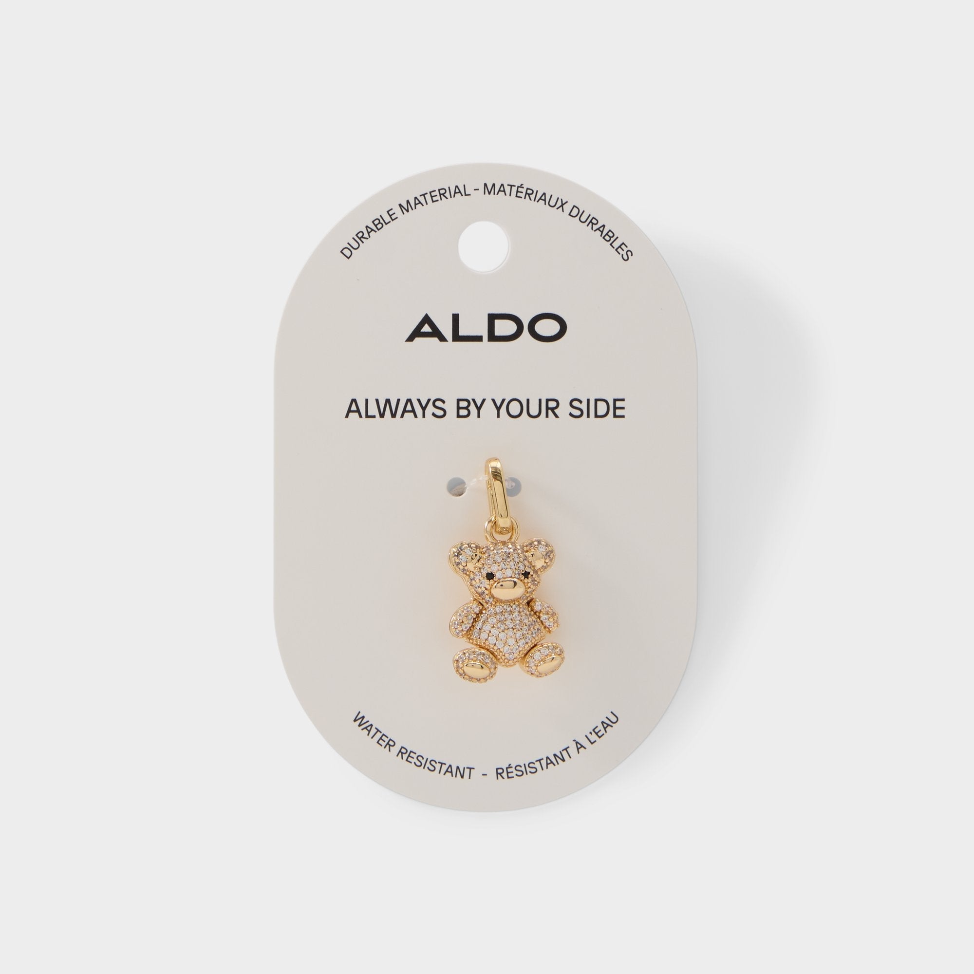 Cuddly in Gold Clear Multi - Jewelry charm