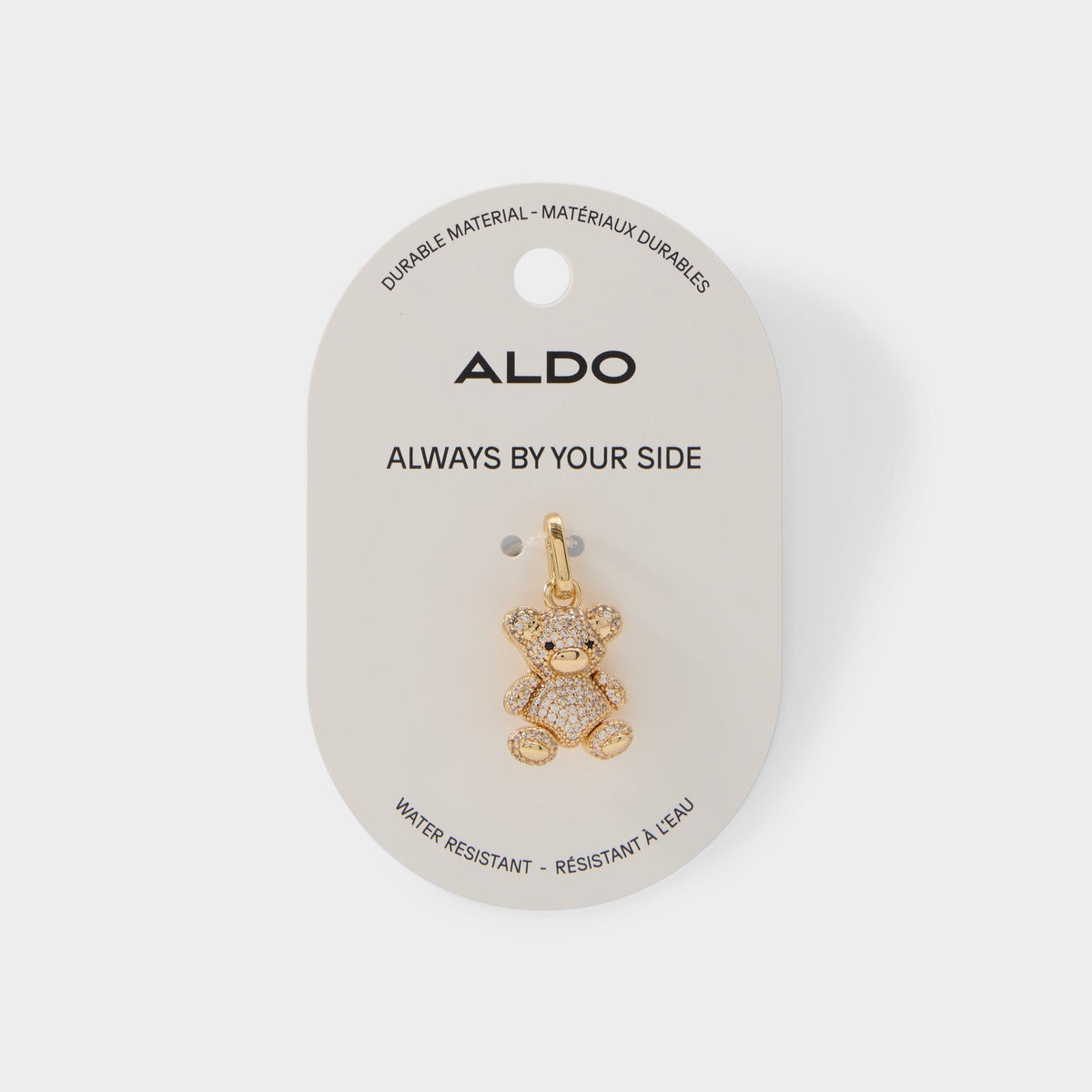 Cuddly in Gold Clear Multi - Jewelry charm