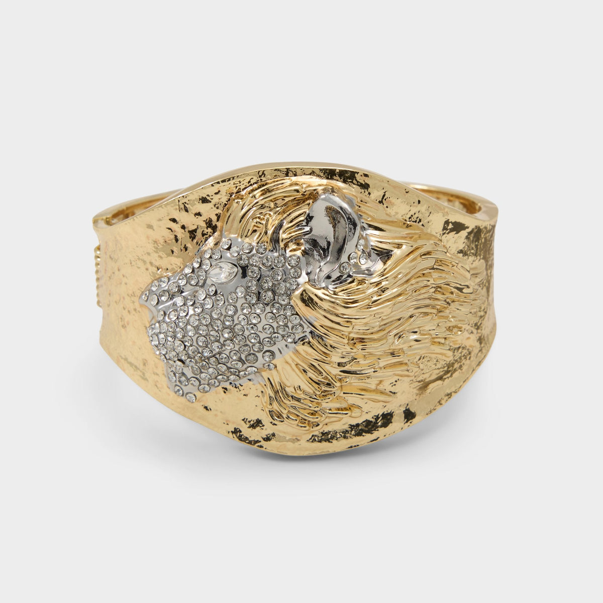 Goldenmajesty in Gold Clear Multi - Bracelet