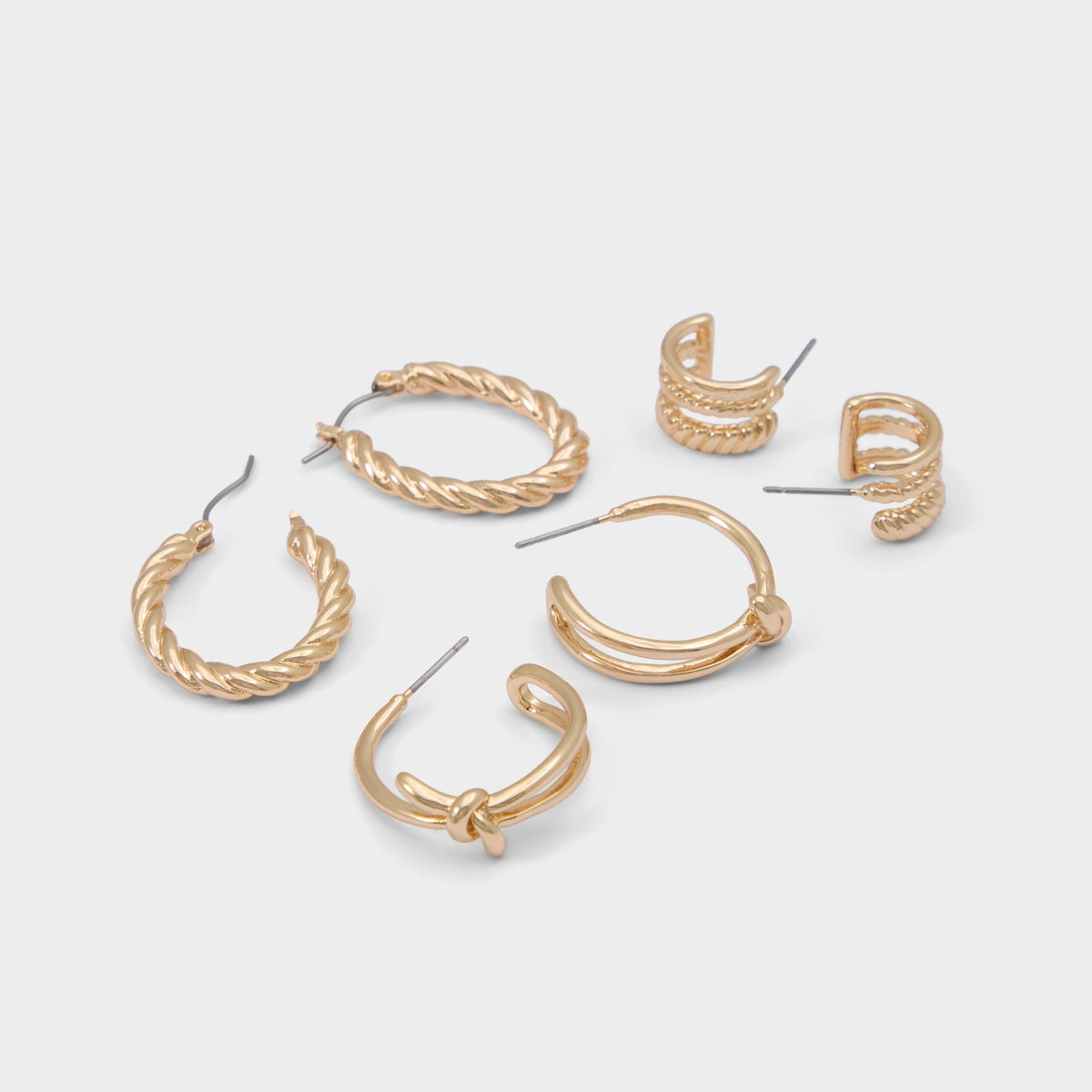 Twistt in Gold - Hoop earrings