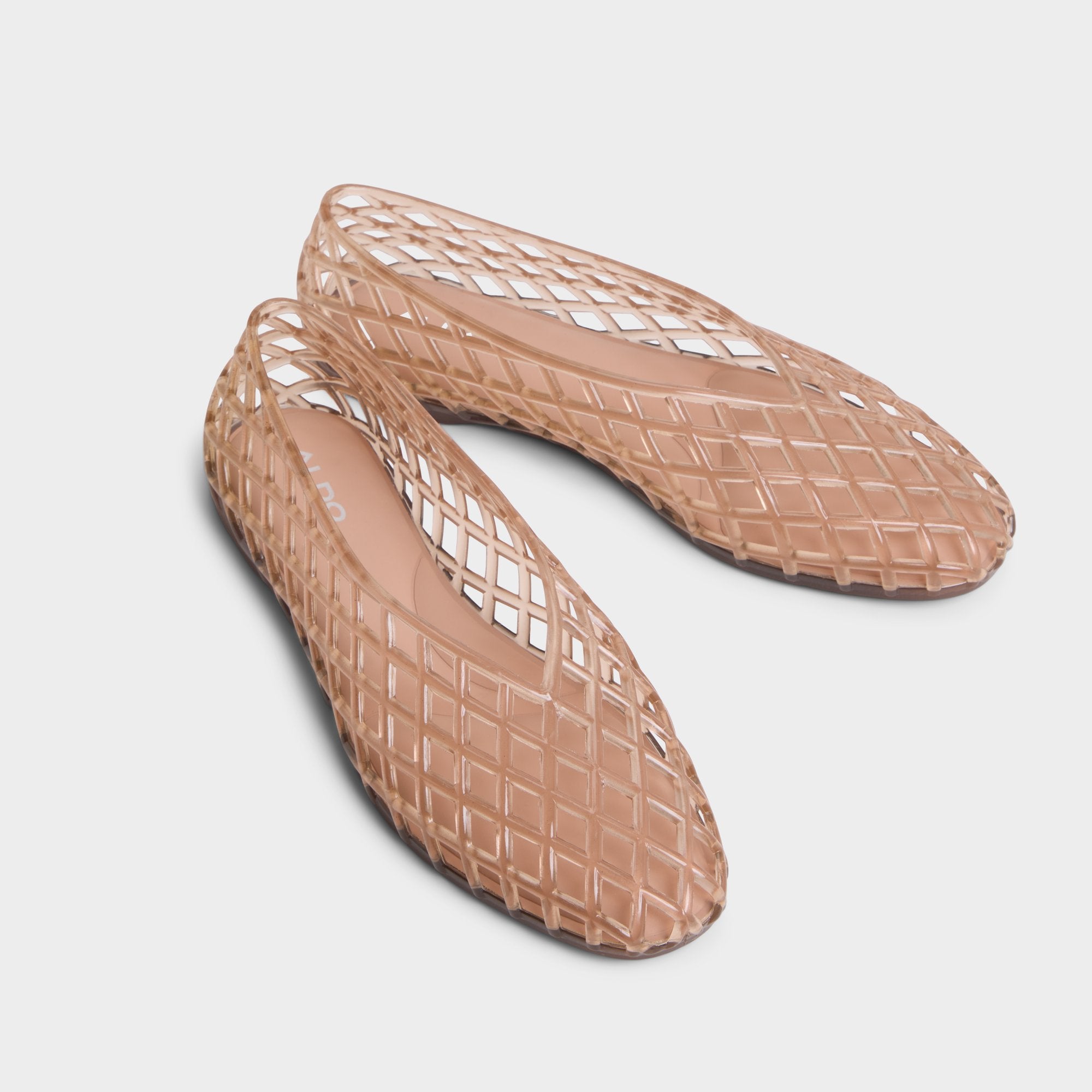 Treschic Beige Women's Jelly Sandals & Flip Flops - Jelly flats