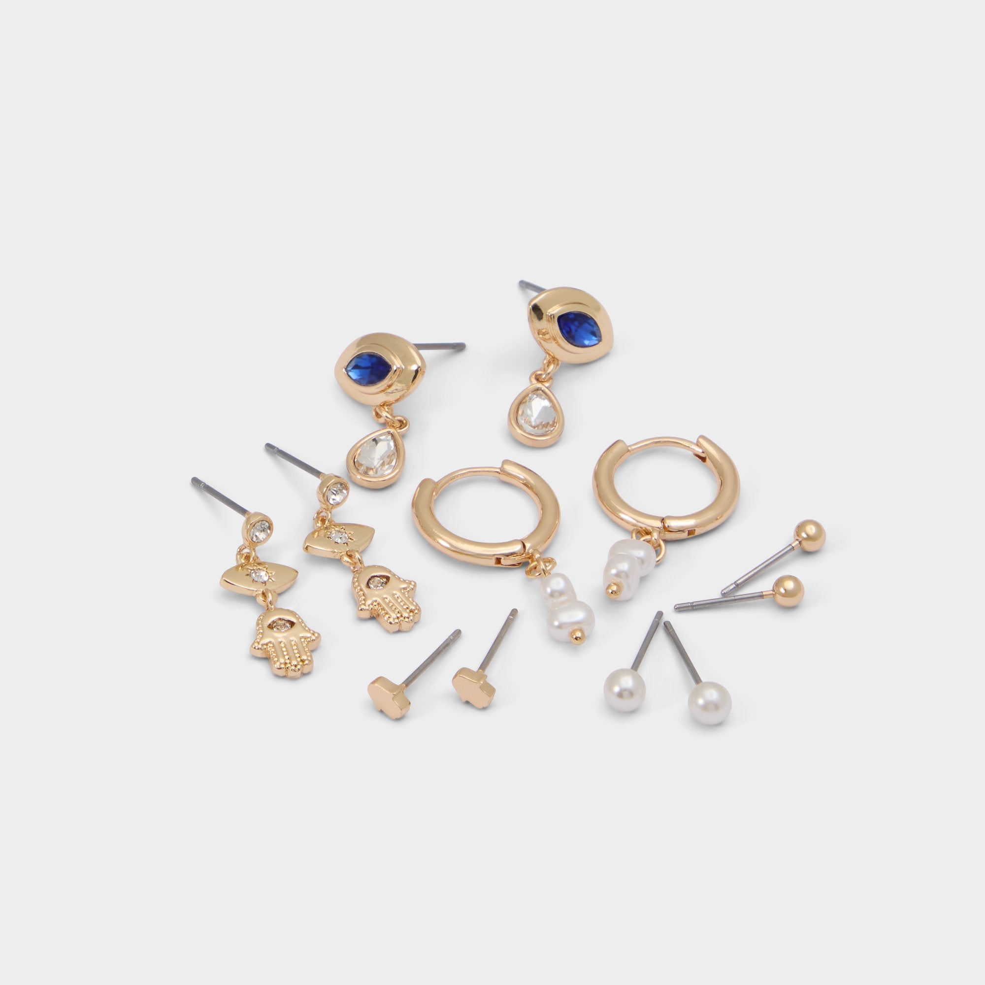 Watchfull in Light Blue - Earring set