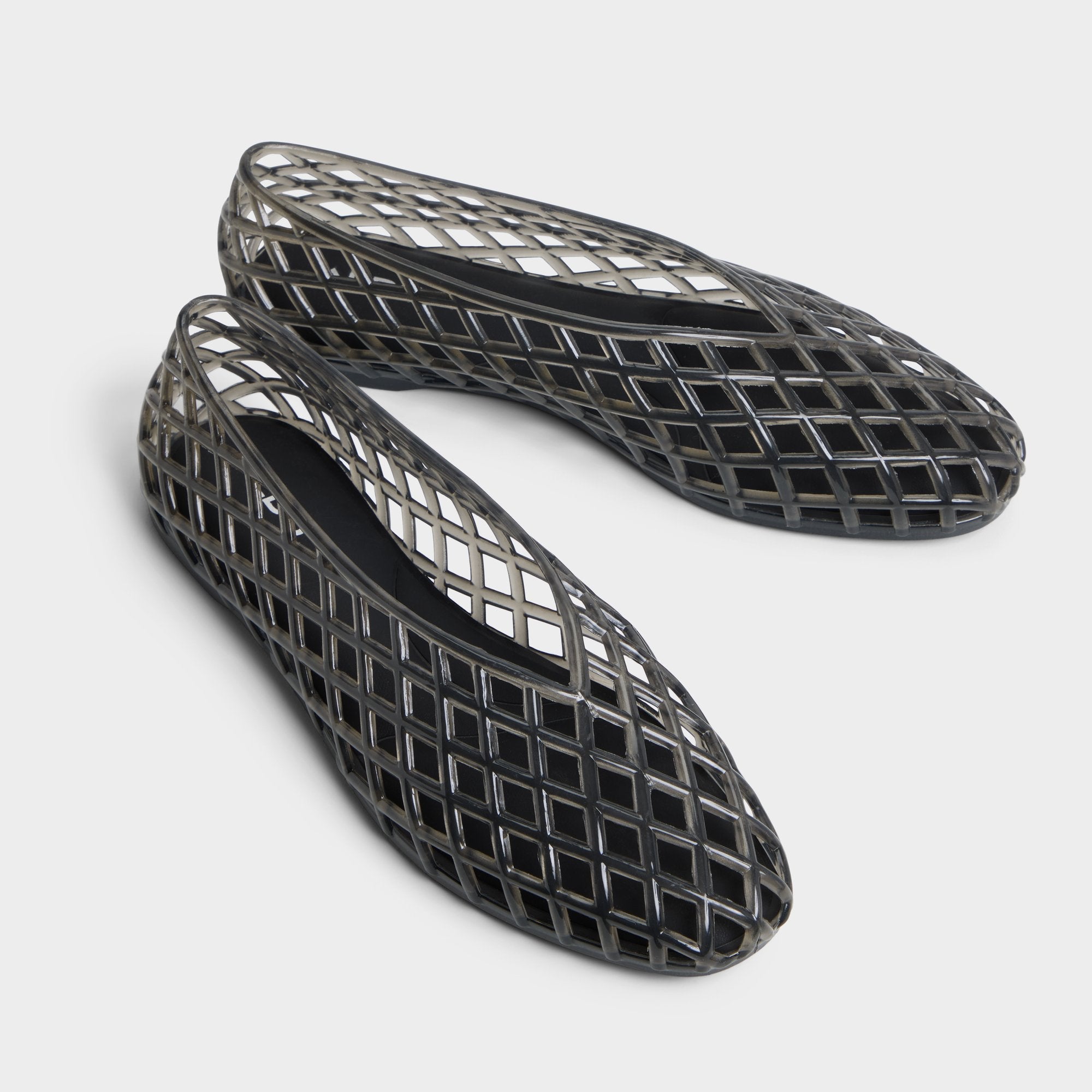 Treschic Dark Grey Women's Jelly Sandals & Flip Flops - Jelly flats