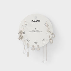 Partyessentials in Silver Clear Multi - Earring set