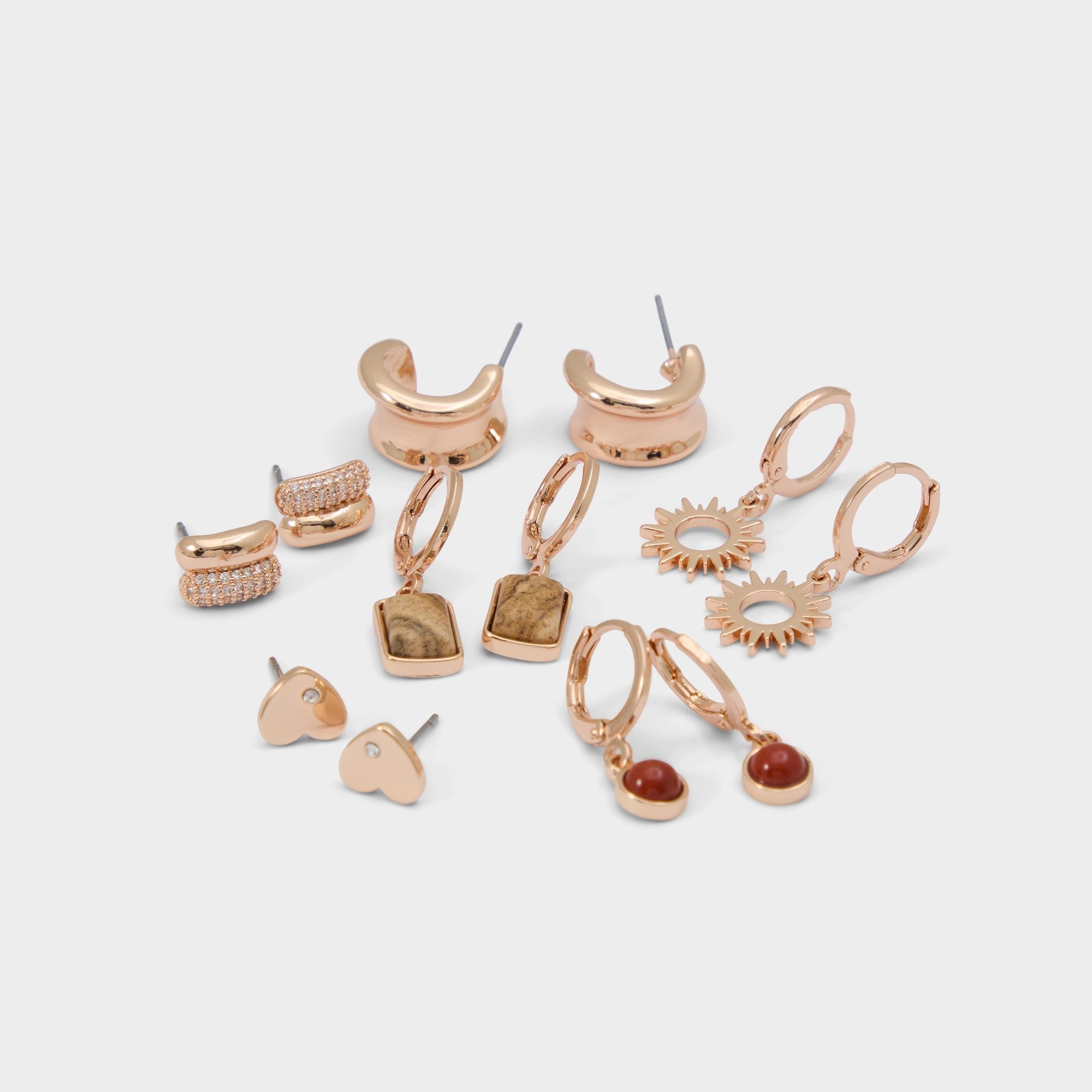 Everlly Other Brown Women's Earrings - Earring set