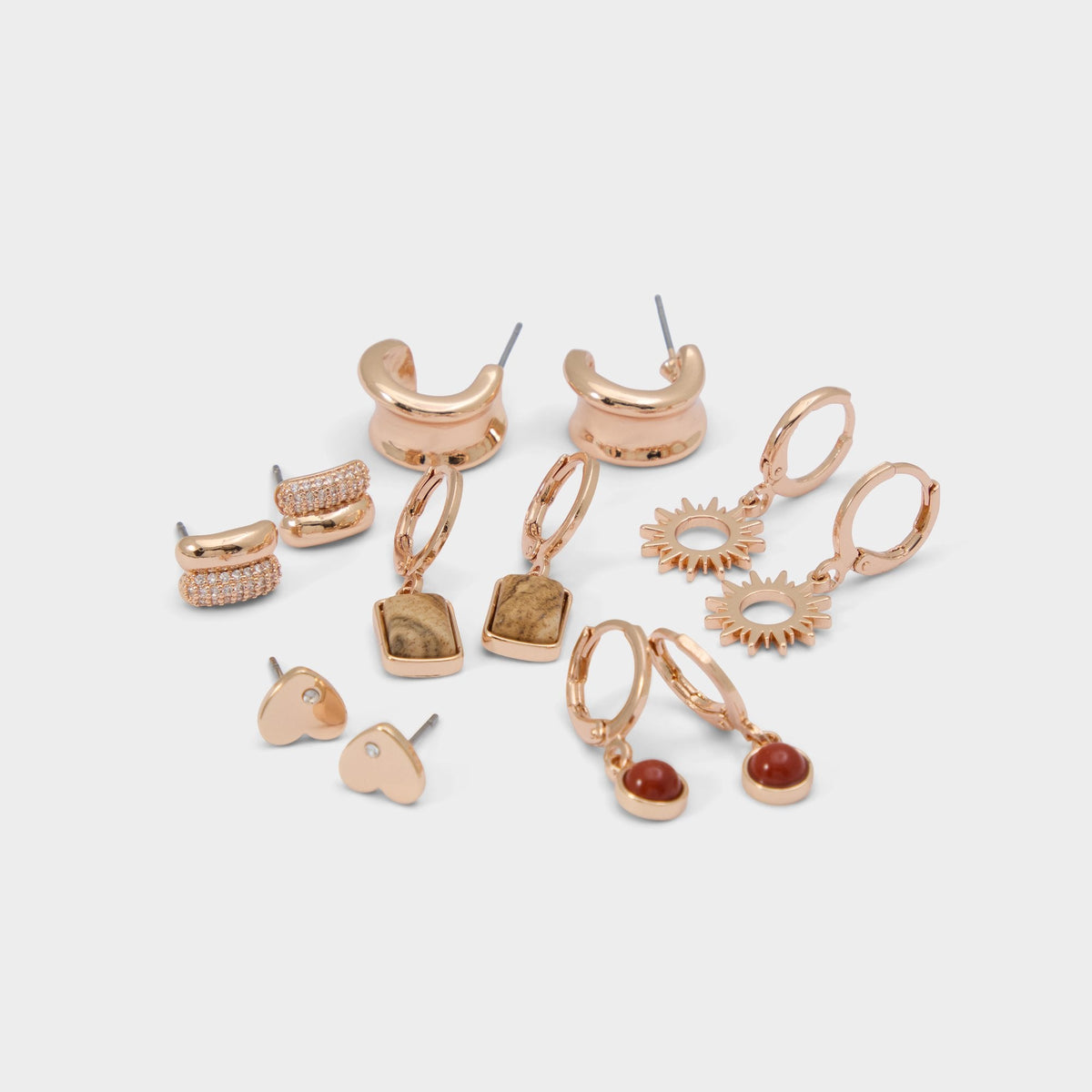 Everlly Other Brown Women's Earrings - Earring set