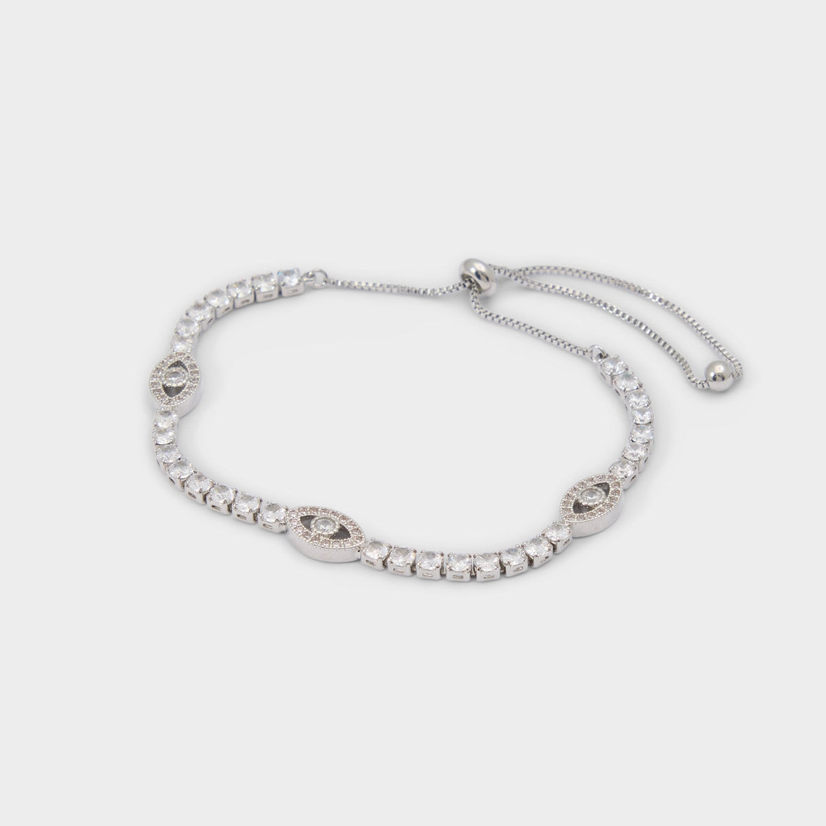 Kaomamar in Silver Clear Multi - Bracelet