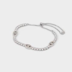 Kaomamar in Silver Clear Multi - Bracelet