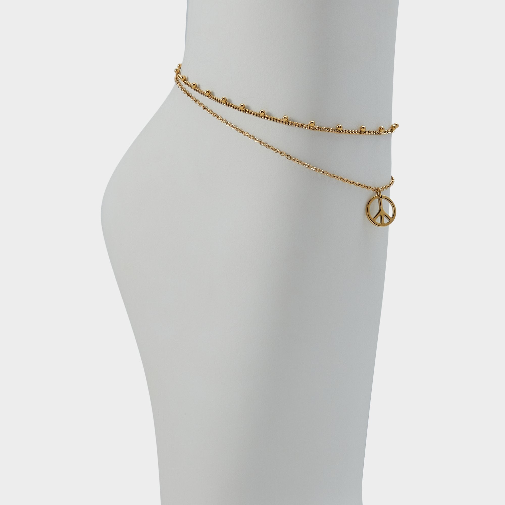 Peacelove Gold Women's Stainless Steel - Anklet
