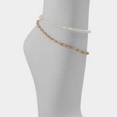 Courtsiide Gold Women's Aldo Sport Club - Anklet