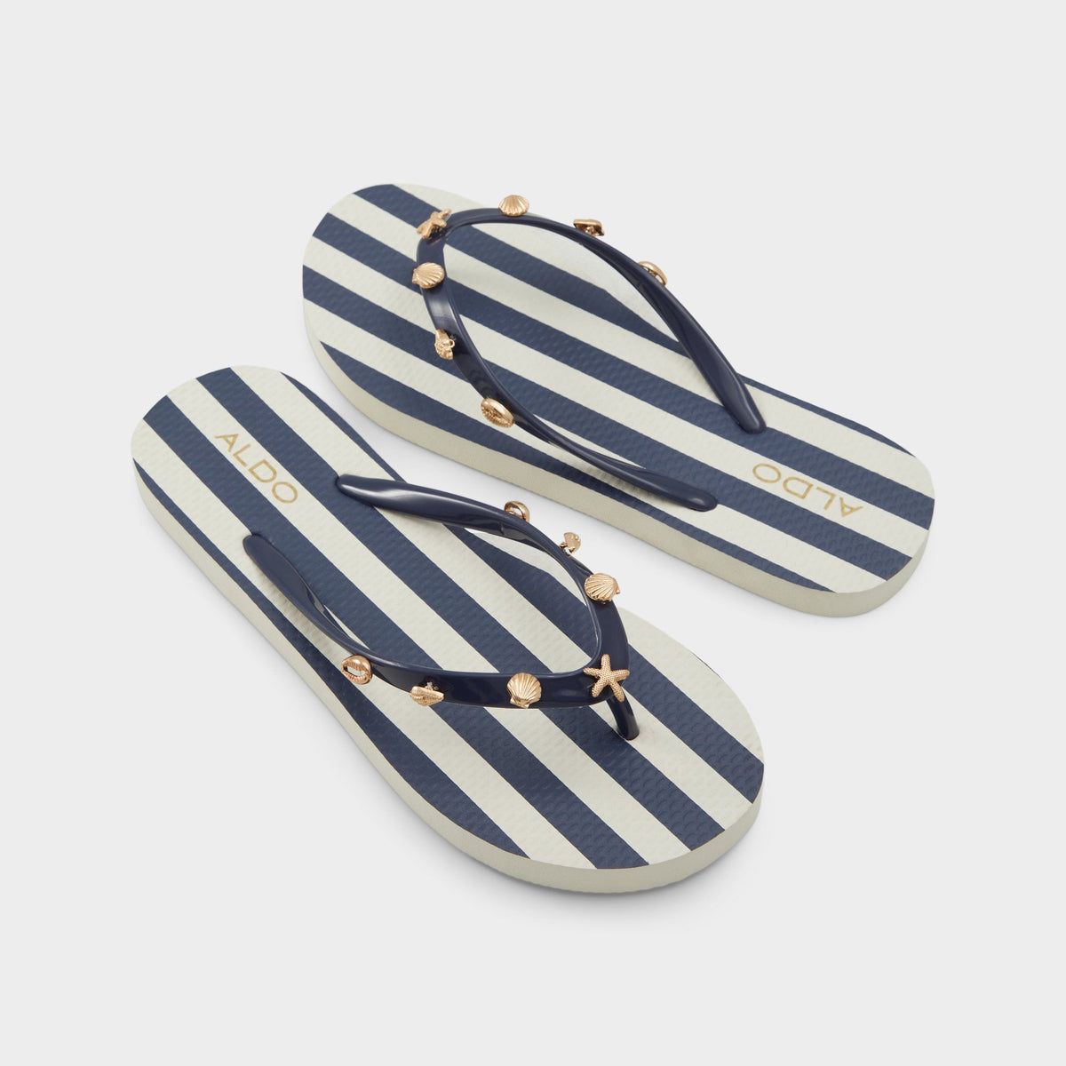 Elalaeclya Navy Women's Jelly Sandals & Flip Flops - Flip flop