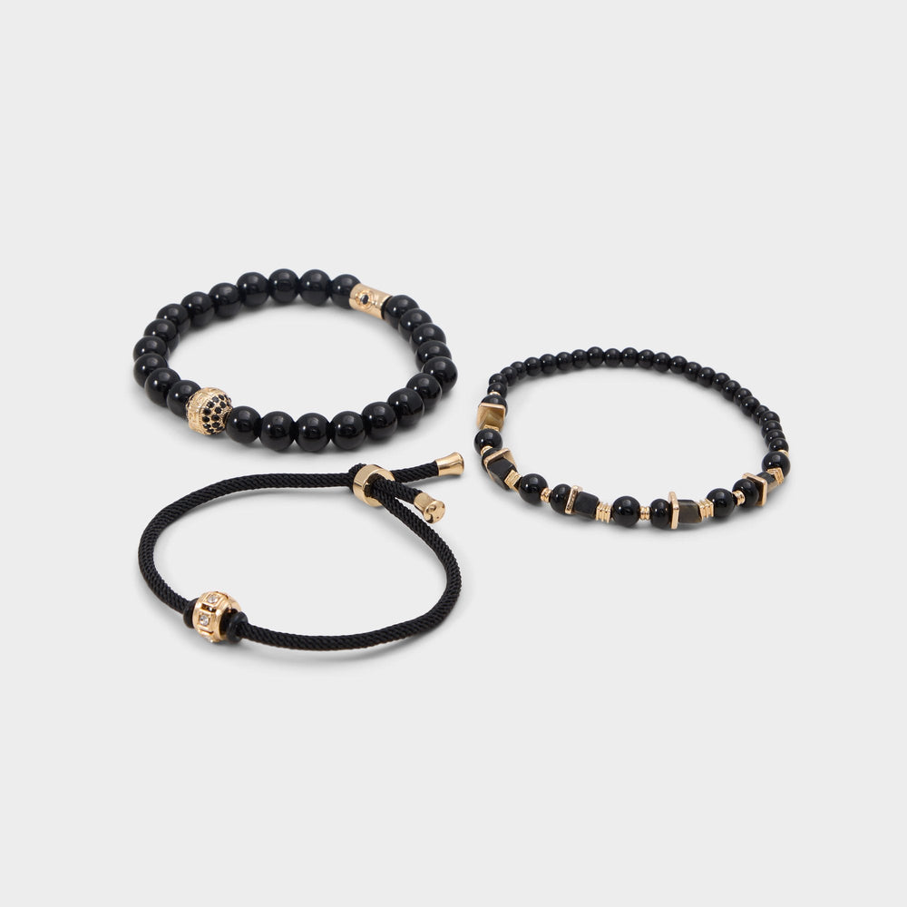 Justin in Black Gold Multi - Bracelet