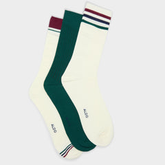 Clubstripes Bordo Men's Socks - Crew socks