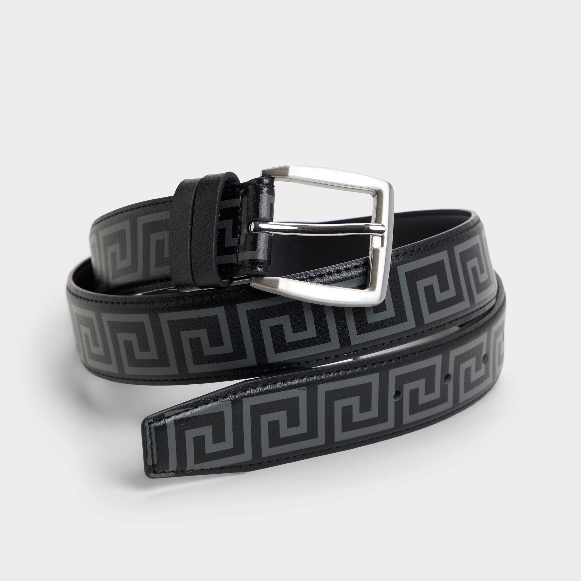 Wawen in Black Silver Multi - Belt