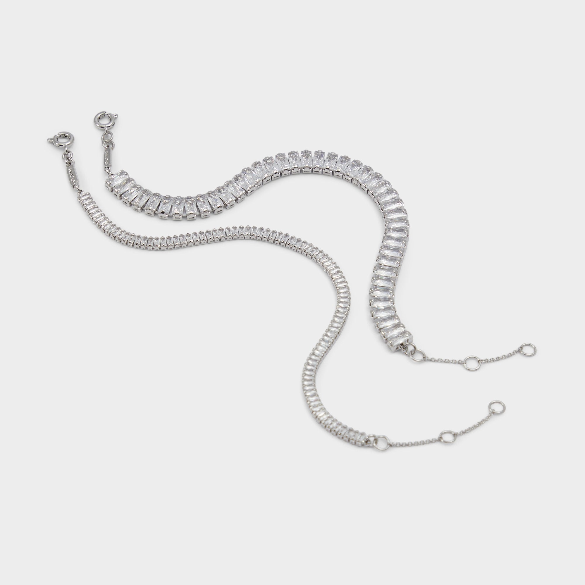 Lagodi Silver/Clear Multi Women's Cubic Zirconia - Bracelet