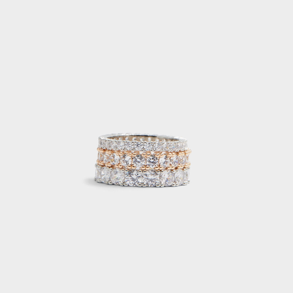 Uniawen Metallic Multi Women's Rings - Stackable rings