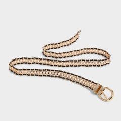 Albemarle Black/Gold Multi Women's Belts - Belt